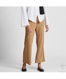 UNIQLO | リブワイドパンツ(その他パンツ)