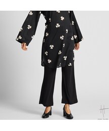 UNIQLO | リブワイドパンツ(その他パンツ)