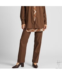 UNIQLO | ヘリンボーンストレートパンツ(その他パンツ)