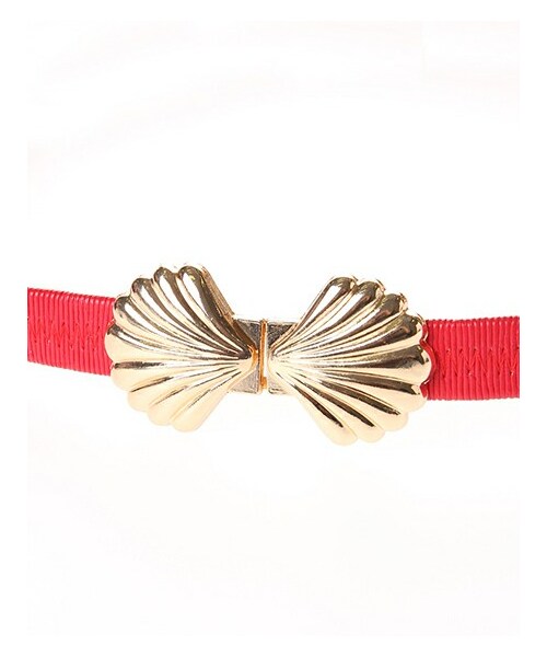 Ingni イング の シェルモチーフゴム ベルト ファッション雑貨 Wear