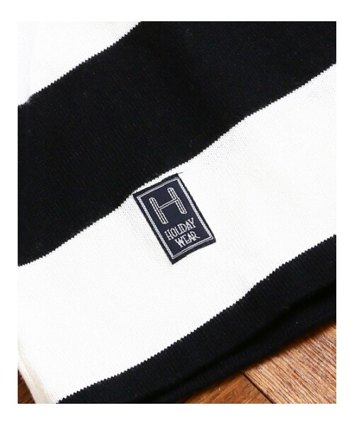 HOLIDAY(ホリデイ)の「BORDER ONE-PI(ワンピース/ドレス・レディース・WHITEXNAVY/WHITEXBLACK・ONESIZE)」の7枚目の写真