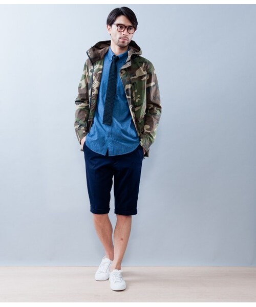 LE JUN（ルジュン）の「カモフラージュブルゾン（ジャケット/アウター・メンズ・カーキ・S/M/L）」の13枚目の写真