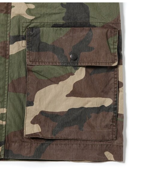LE JUN（ルジュン）の「カモフラージュブルゾン（ジャケット/アウター・メンズ・カーキ・S/M/L）」の7枚目の写真