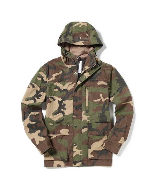 LE JUN（ルジュン）の「カモフラージュブルゾン（ジャケット/アウター・メンズ・カーキ・S/M/L）」の2枚目の写真