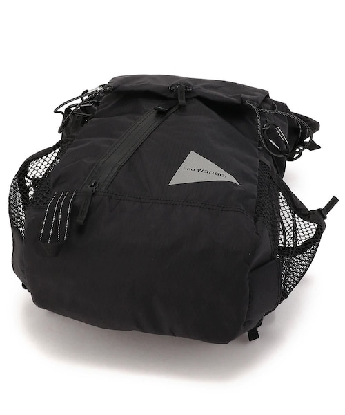 and wander アンドワンダー　ブラック リュック　バックパック BACKPACK mountain and city | and wander ONLINE STORE