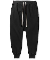 Rick Owens | Rick Owens Prisoner Fleece-Back Cotton-Jersey Drawstring Sweatpants(その他パンツ)