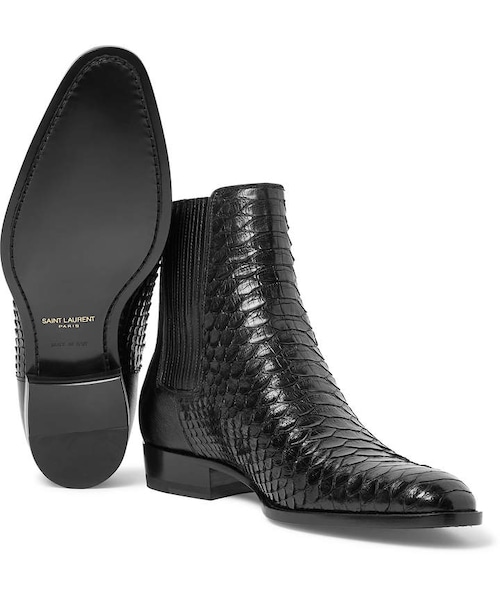 Saint Laurent（サンローラン）の「Saint Laurent Wyatt Python And