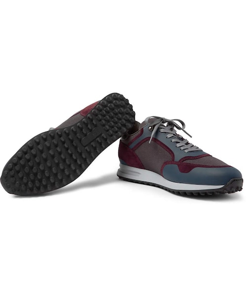 dunhill（ダンヒル）の「Dunhill Radial Runner Leather And Suede