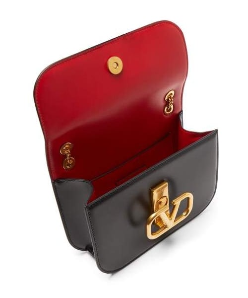 Valentino（ヴァレンティノ）の「Valentino V Sling Leather Cross Body Bag Womens
