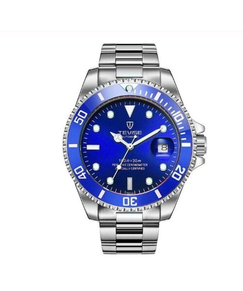 Amazon.co.jp: ENRIVA メンズ 200m 防水 ダイバー 自動巻き 腕時計