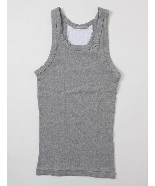 RAWLIFE（ロウライフ）の「FranCisT_MOR.K.S/フランシスト モークス/タンクトップ（その他・メンズ・SILVER/GREY/CHARCOL/WHITE/D/OLIVE/BLUE・2/3/4）」の3枚目の写真