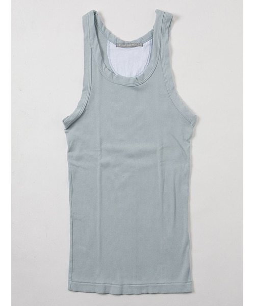 RAWLIFE（ロウライフ）の「FranCisT_MOR.K.S/フランシスト モークス/タンクトップ（その他・メンズ・SILVER/GREY/CHARCOL/WHITE/D/OLIVE/BLUE・2/3/4）」の4枚目の写真
