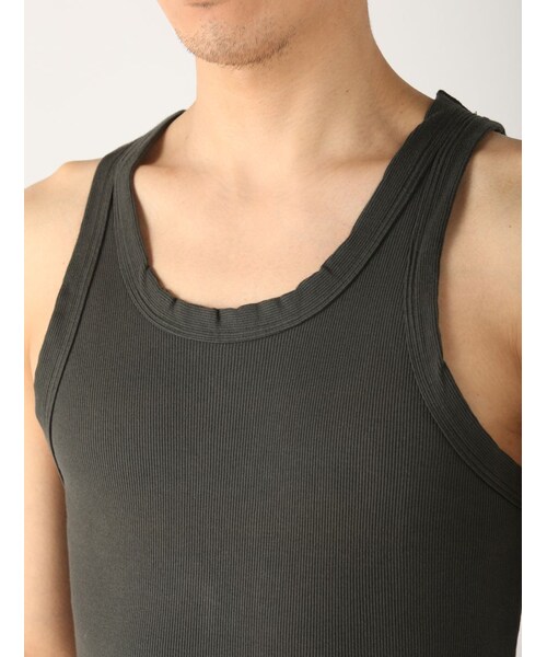 RAWLIFE（ロウライフ）の「FranCisT_MOR.K.S/フランシスト モークス/タンクトップ（その他・メンズ・SILVER/GREY/CHARCOL/WHITE/D/OLIVE/BLUE・2/3/4）」の9枚目の写真