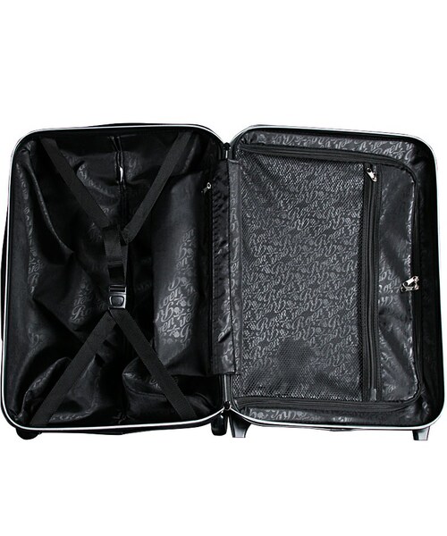 ROEN（ロエン）の「3R399003 Skull Carry Case キャリーケース/50 WHT