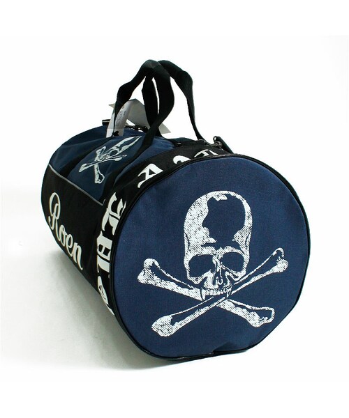 ROEN（ロエン）の「3R394024 ラージボストンバッグ/NAVY
