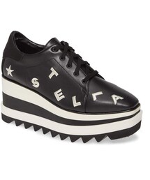 Stella McCartney Sneak Elyse Logo Platform Sneaker