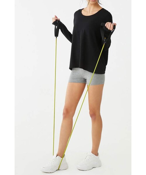 FOREVER 21（フォーエバー トゥエンティーワン）の「Forever 21 Active Open-Back Top（Tシャツ/カットソー・レディース・Black/White・X-small/Small/Medium/Large）」の9枚目の写真