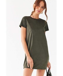 Forever 21 Faux Suede T-Shirt Dress