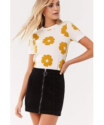 FOREVER 21 | Forever 21 Corduroy A-Line Mini Skirt(スカート)