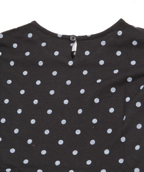 GLOBAL WORK（グローバルワーク）の「【キッズ】ペプラムチュニック半袖（トップス・キッズ・ブラックドット09/オレンジドット40/イエローボーダー60/ネイビーボーダー88・Ｓ（90～100cm）/Ｍ（100～110cm）/Ｌ（110～120cm）/ＸＬ(120～130cm)）」の9枚目の写真
