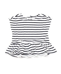 GLOBAL WORK | 【キッズ】ペプラムチュニック半袖(トップス)