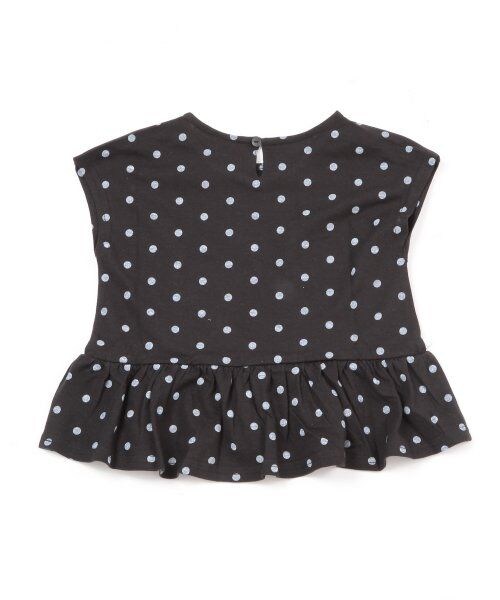 GLOBAL WORK（グローバルワーク）の「【キッズ】ペプラムチュニック半袖（トップス・キッズ・ブラックドット09/オレンジドット40/イエローボーダー60/ネイビーボーダー88・Ｓ（90～100cm）/Ｍ（100～110cm）/Ｌ（110～120cm）/ＸＬ(120～130cm)）」の5枚目の写真