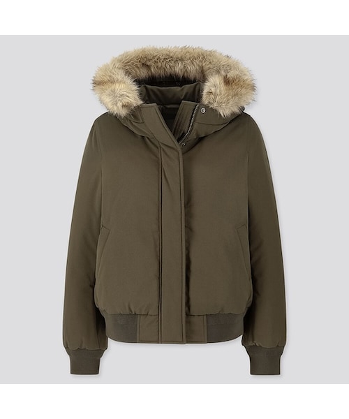 UNIQLO（ユニクロ）の「パデットフーデットリブブルゾン（その他