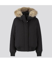 UNIQLO | パデットフーデットリブブルゾン(その他アウター)