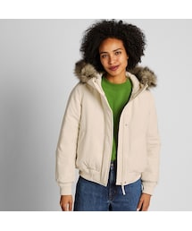 UNIQLO | パデットフーデットリブブルゾン(その他アウター)