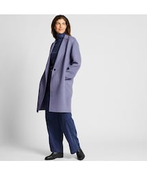 UNIQLO | ダブルフェイスコクーンコート(その他アウター)