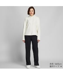 UNIQLO | ワイドリブスリットストレートパンツ セットアップ可能(その他パンツ)
