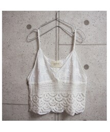 34 select knit camisole offwhite