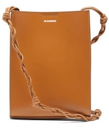 JIL SANDER | Jil Sander - Small Knotted Strap Leather Cross Body Bag - Womens - Tan(ショルダーバッグ)