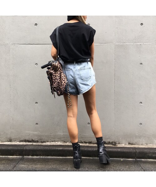 no brand（ノーブランド）の「キャップスリーブTOPS｢TOO MACHI｣（ニット/セーター・レディース・その他）」の8枚目の写真