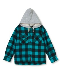 RADCHAP | フード付チェックシャツ(シャツ/ブラウス)