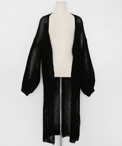 DHOLIC（ディーホリック）の「オープンポケットカーディガン（カーディガン/ボレロ・レディース・ブラウン/ブラック/ベージュ・FREE）」の2枚目の写真