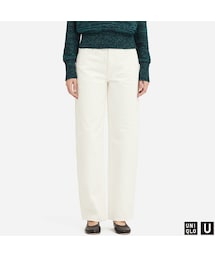 UNIQLO | ワイドフィットカーブジーンズ(デニムパンツ)