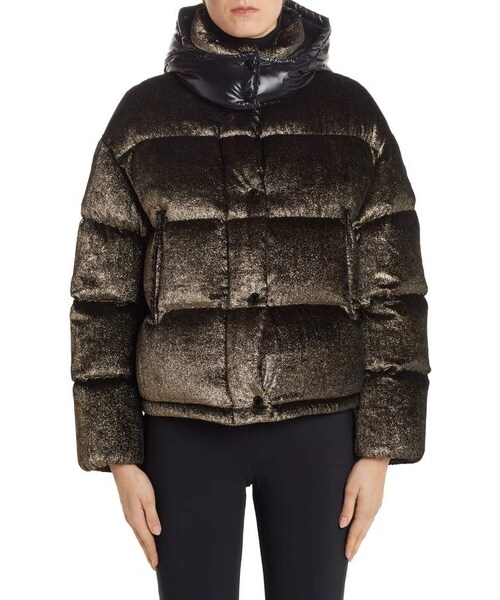 MONCLER（モンクレール）の「Moncler Caille Glitter Velvet Quilted