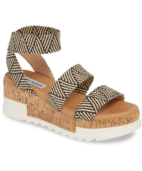 steve madden bandi platform wedge sandal