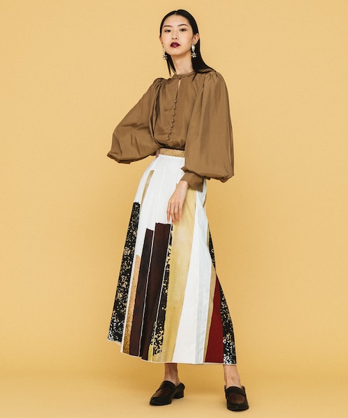 Ameri（アメリ）の「FUDEアートスカート（）」 - WEAR 