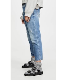 R13/アールサーティーン　ペイント　デニム　パンツ R13（アールサーティーン）の「R13 Tailored Drop Denim（デニム