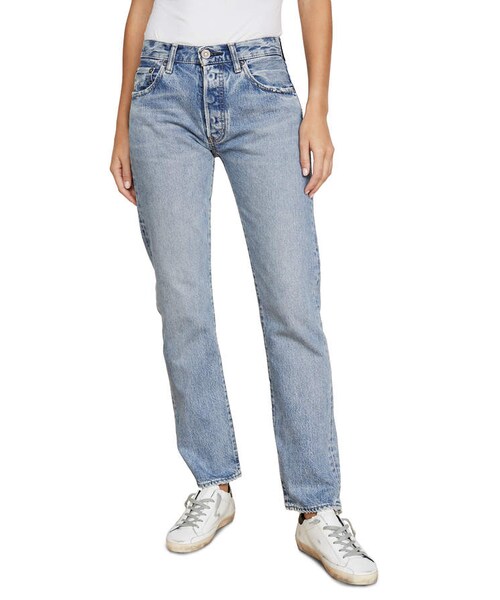MOUSSY(マウジー)の「MOUSSY VINTAGE Norwalk Straight Jeans(デニムパンツ・レディース・Blue・24/25/26/27/28/29/30/31)」の3枚目の写真