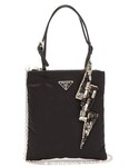 Prada | Prada - Lightning Bolt Nylon Cross Body Bag - Womens - Black Multi(手袋)