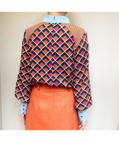 starblinc(スターブリンク)の「チェックバイカラーヨークプルオーバー(ポロシャツ・レディース・その他)」の11枚目の写真