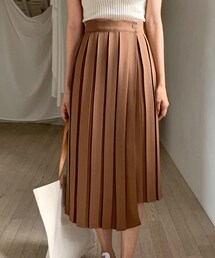 DHOLIC | アンバランスプリーツスカート(スカート)