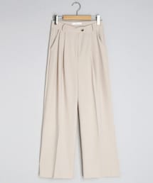 DHOLIC | ツータックワイドパンツ(その他パンツ)