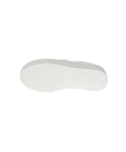 earth music&ecology（アースミュージックアンドエコロジー）の「・レース厚底スニーカー（スニーカー・レディース・ホワイト/ブラック・22.5cm/23cm/23.5cm/24cm/24.5cm）」の10枚目の写真