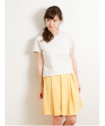 earth music&ecology | ・レースフロントスウェットプルオーバー(トップス)