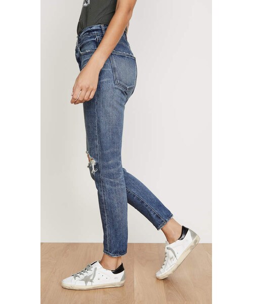 MOUSSY（マウジー）の「MOUSSY VINTAGE Beckton Tapered Jeans（デニムパンツ・レディース・Blue・24/25/26/27/28/29/30/31）」の3枚目の写真