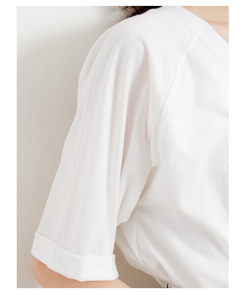 earth music&ecology(アースミュージックアンドエコロジー)の「★先行受注商品【ひるなかの流星】daytime shootingstar/Tee(Tシャツ・レディース・ホワイト/ブラック・F)」の9枚目の写真